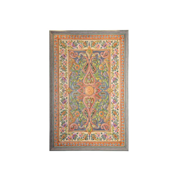 Floral Heritage Relief Art