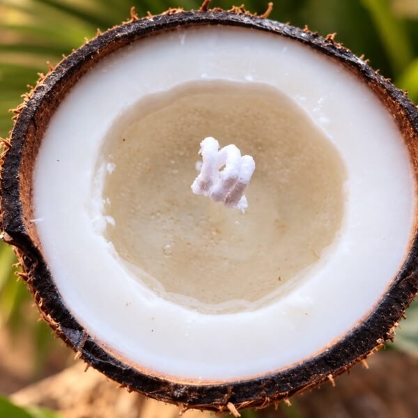 Coconut Shell Candle